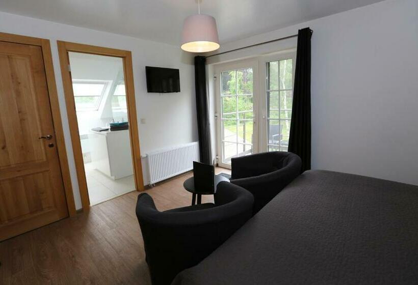 اتاق استاندارد با چشم‌انداز باغ, B&b Le Bois De Champia