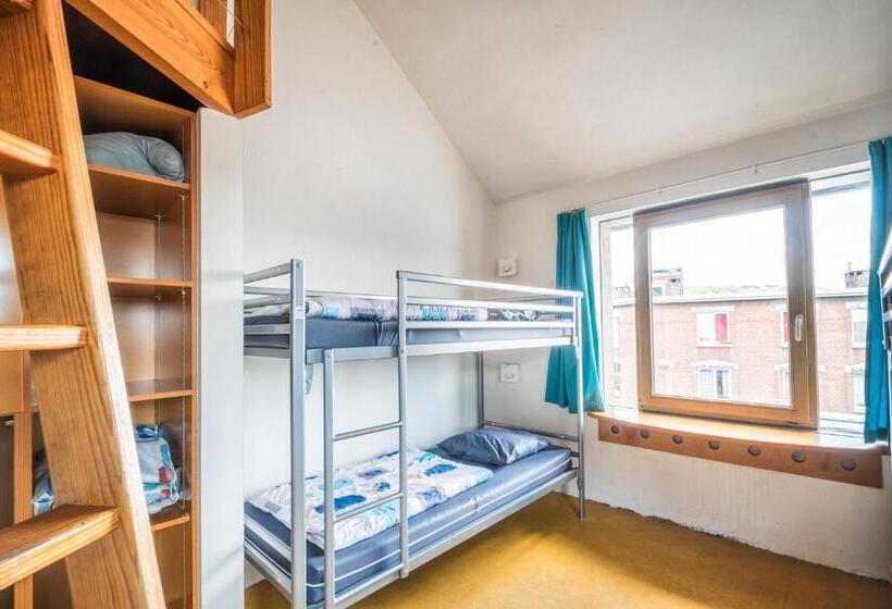 4인용 스탠다드 룸, Liège Youth Hostel