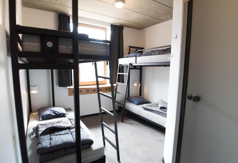 4인용 스탠다드 룸, Liège Youth Hostel