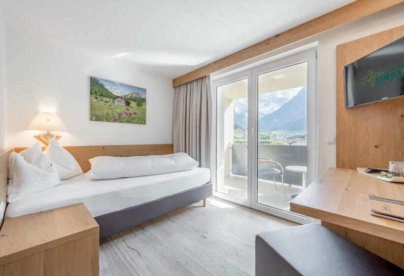 اتاق استاندارد یک نفره, Alpenhotel Zimba