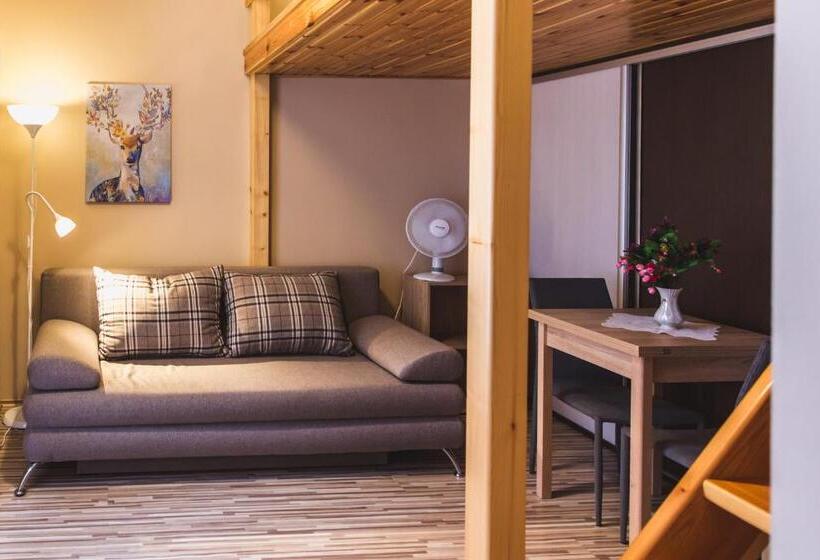 Апартаменты Дюплекс 1 Спальня, East Station Private Rooms & Apartments