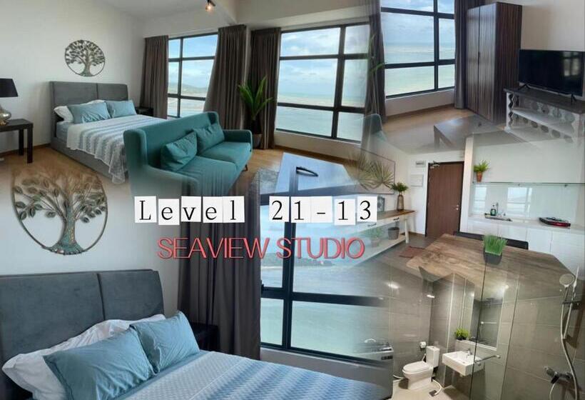 Студия Стандарт Вид на Море, Lurrve Dê  Sēà Resident Swissbel Doorfront Parking