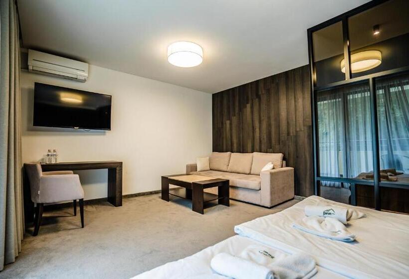 חדר דלוקס עם מרפסת, Perun Hotel Sandanski