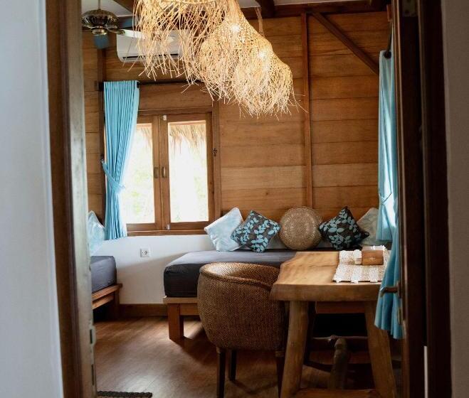 اتاق لوکس با تخت بزرگ, Villa Mentawai