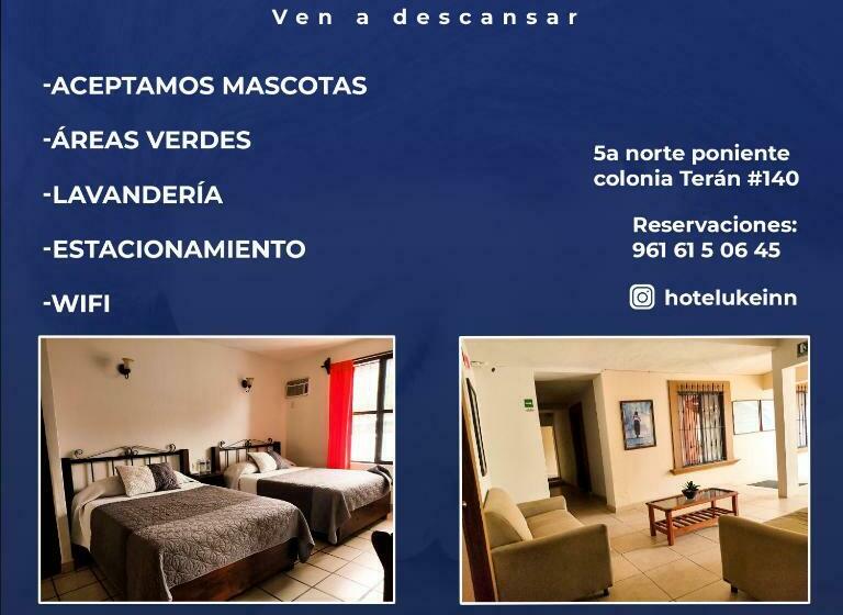 Номер Стандарт 2 Двуспальные Кровати, Uke Inn Terán