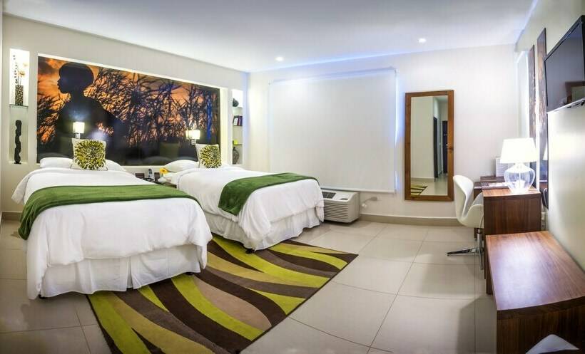 اتاق استاندارد با 2 تخت دوبل, Elements Hotel Boutique