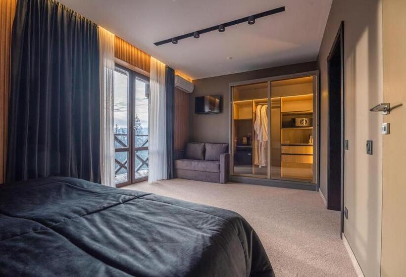 غرفة عائلية مطلّة علي الجبل, Mk Resort
