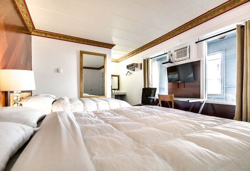Номер Стандарт 2 Двуспальные Кровати, Motel Bellefeuille