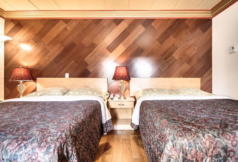 Номер Стандарт 2 Двуспальные Кровати, Motel Bellefeuille