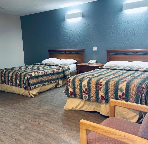 스탠다드 룸 더블 침대 2개, Century 21 Motel
