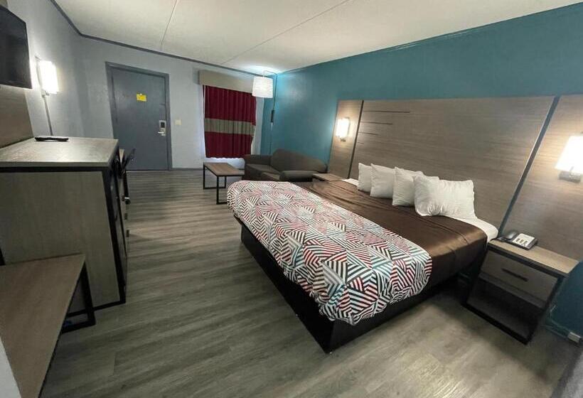 带大床的标准间, Jackson Motel