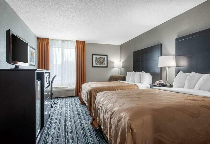 带2个双人床的标准工作室, Quality Inn & Suites Brownsburg   Indianapolis West