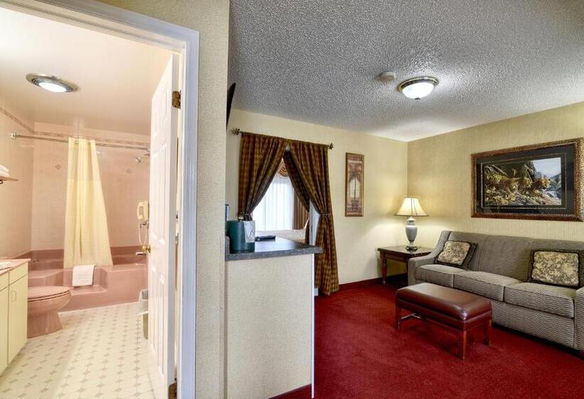 Suíte Cama King, Roosevelt Inn & Suites Saratoga Springs