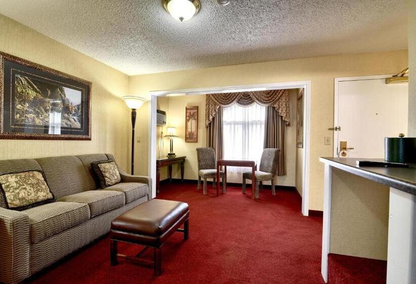 Suíte Cama King, Roosevelt Inn & Suites Saratoga Springs