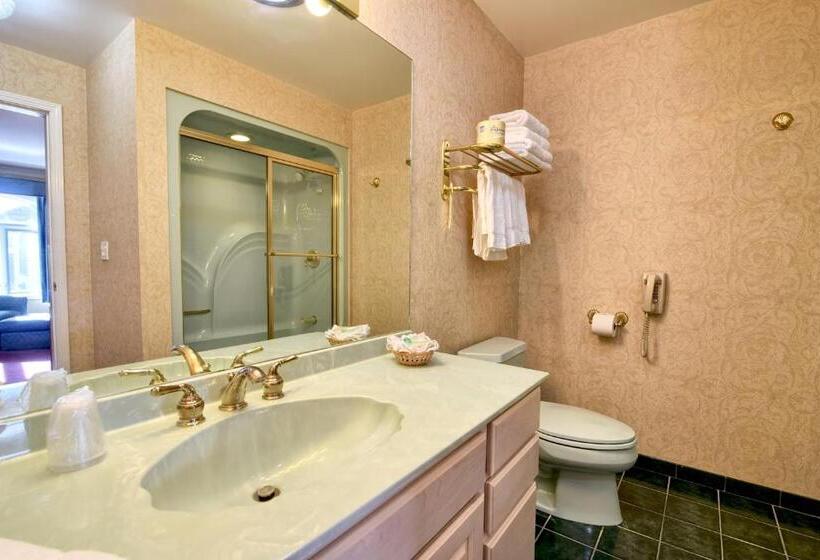 Quarto Deluxe Cama King, Roosevelt Inn & Suites Saratoga Springs