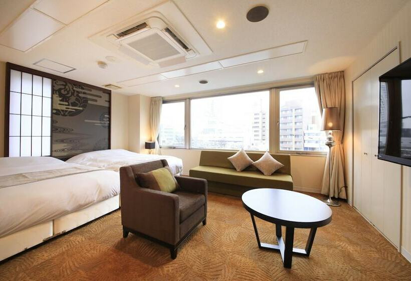 디럭스 룸, Centurion Hotel Villa Suite Fukui Ekimae