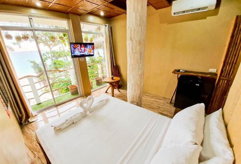 디럭스 테라스 룸 바다 전망, Kaiyana Boracay Beach Resort
