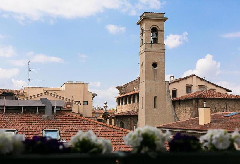 اتاق استاندارد با چشم‌انداز شهر, Mabelle Firenze Residenza Gambrinus