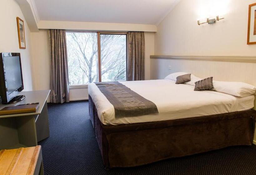 스탠다드 룸 킹사이즈 침대, The River Inn Thredbo