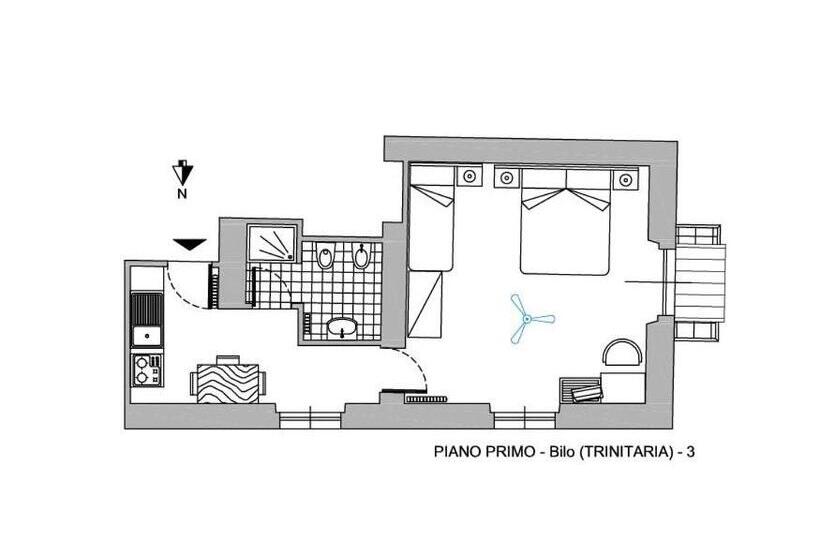 Апартаменты 1 Спальня, Residence Santa Maria Suites