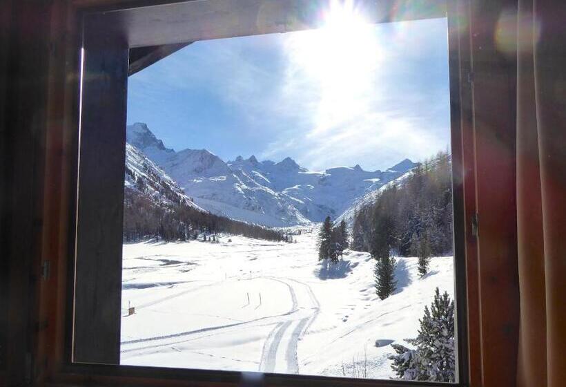 Suíte Vista Montanha, Roseg Gletscher