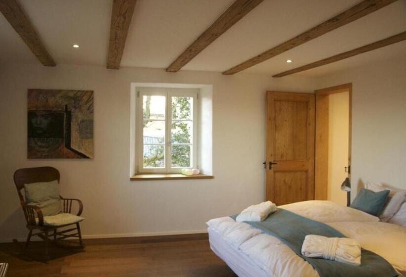 带大床的标准间, La Ferme De La Praz B&b