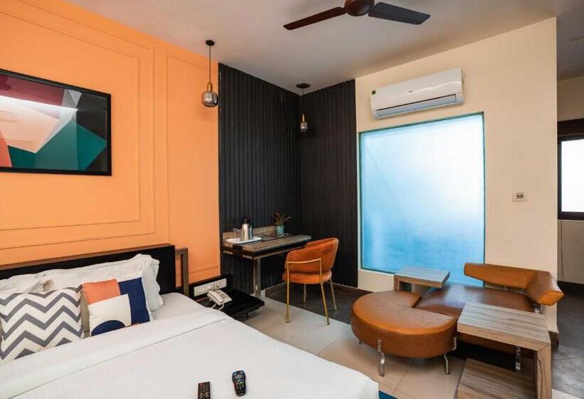 Номер Deluxe, Zostel Delhi