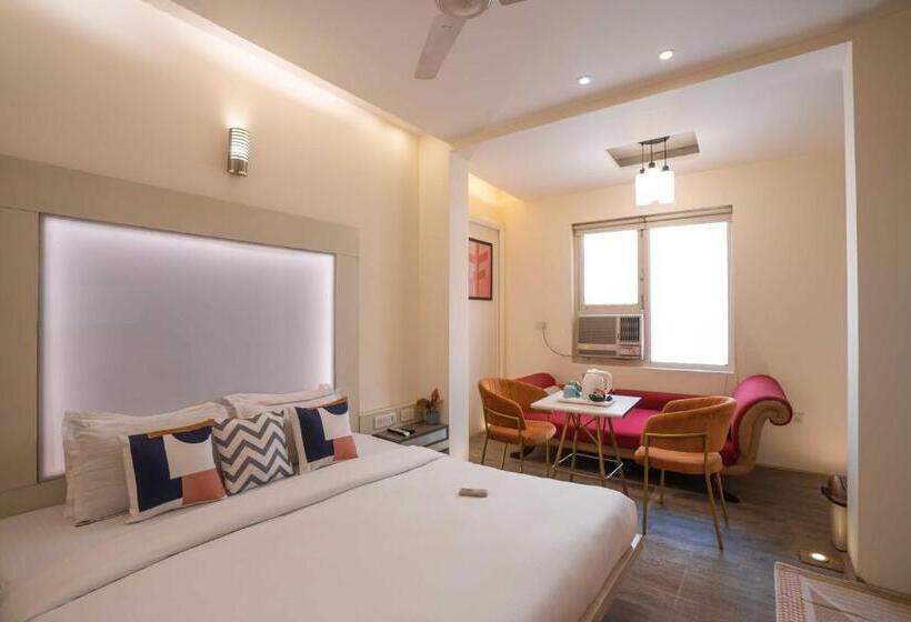 Номер Deluxe, Zostel Delhi