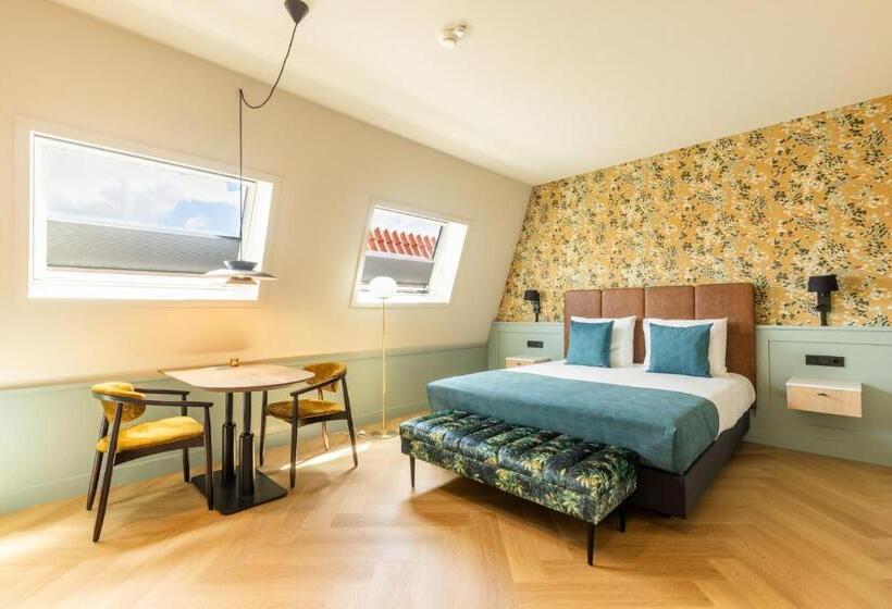 Quarto Deluxe Cama King, Leut Logies & Boutiquehotel Het Eiland