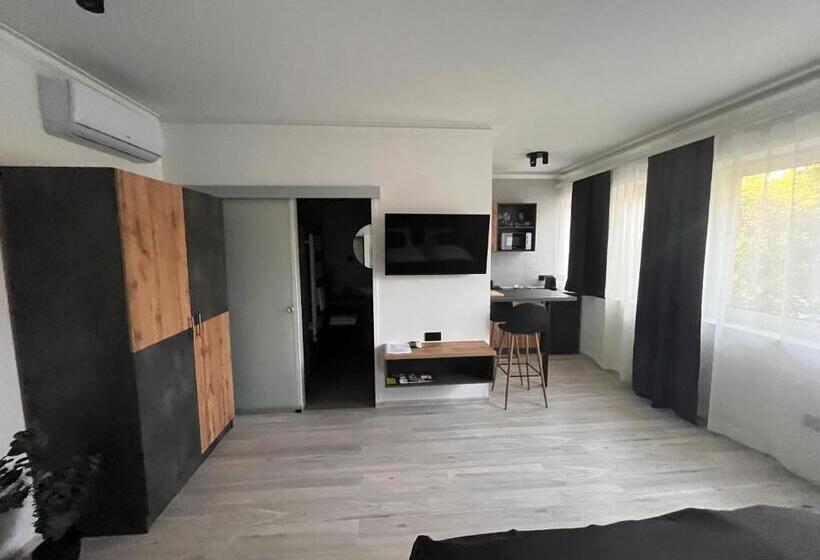Апартаменты 1 Спальня Вид на Город, Várkapu Apartmanok 2