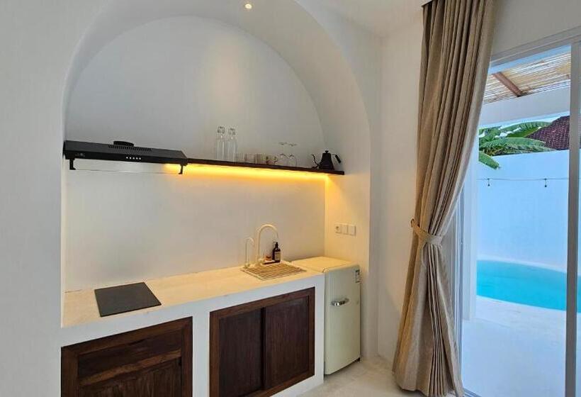 스탠다드 스튜디오 풀장 전망, La Bianca Studio Apartment