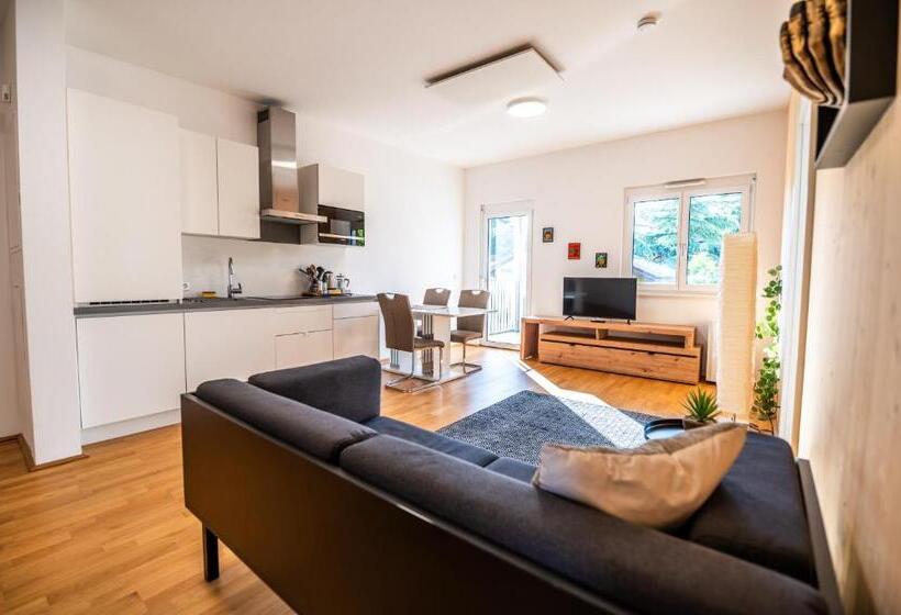 Апартаменты 1 Спальня с Террасой, Shome Apartments Graz Ost   Self Check In & Free Parking