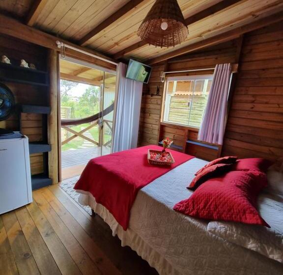 Шале 1 Спальня, Pousada Rosa Shanti, Café Da Manhã Opcional, Apenas 4 Cabanas, Piscina, Estacionamento Privativo, ár