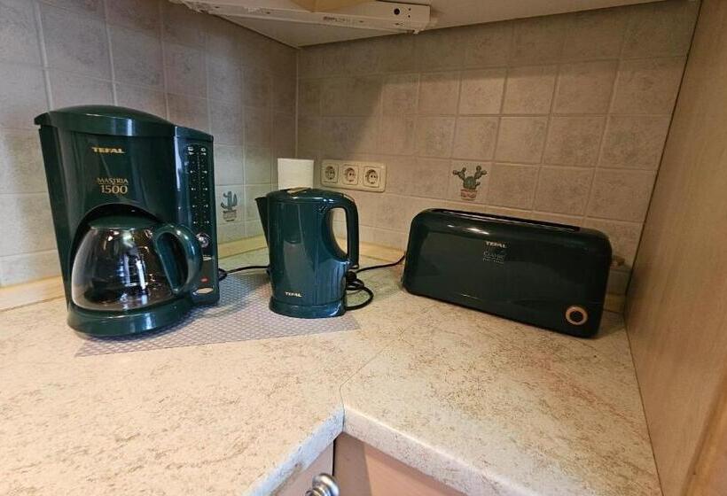 Апартаменты 1 Спальня с Балконом, Pension Weiße Rose, Parkplatz, Frühstück, Wlan, Zentral