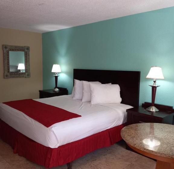 חדר דחוקס עם מיטת קינג, Rodeway Inn