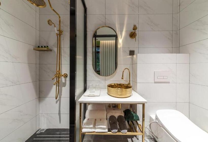 חדר סטנדרט עם מיטת קינג, 鼓浪屿和院黛峯人文民宿