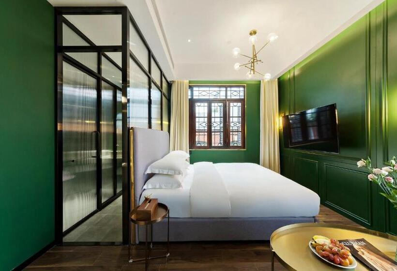 חדר סטנדרט נוף לים, 鼓浪屿和院黛峯人文民宿