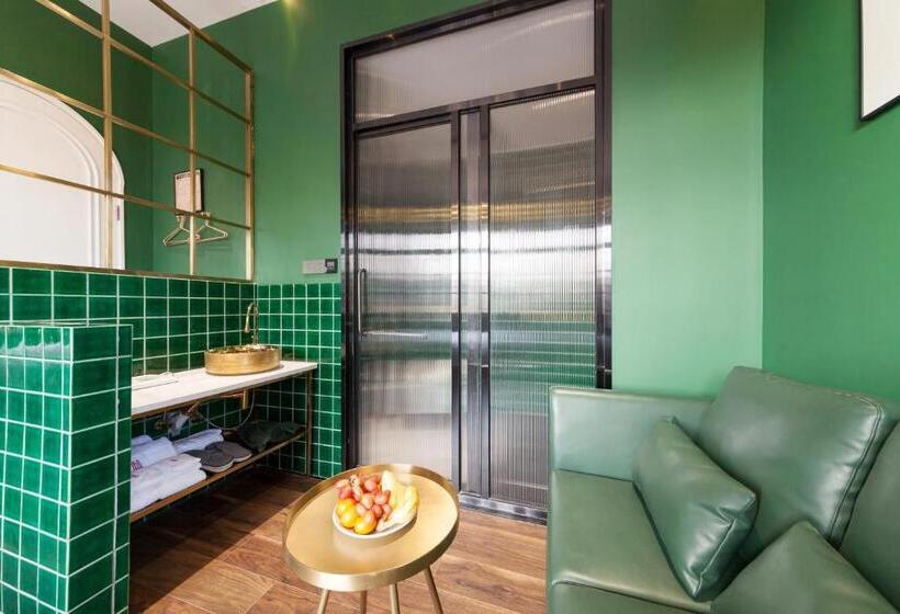 חדר סטנדרט נוף להרים, 鼓浪屿和院黛峯人文民宿