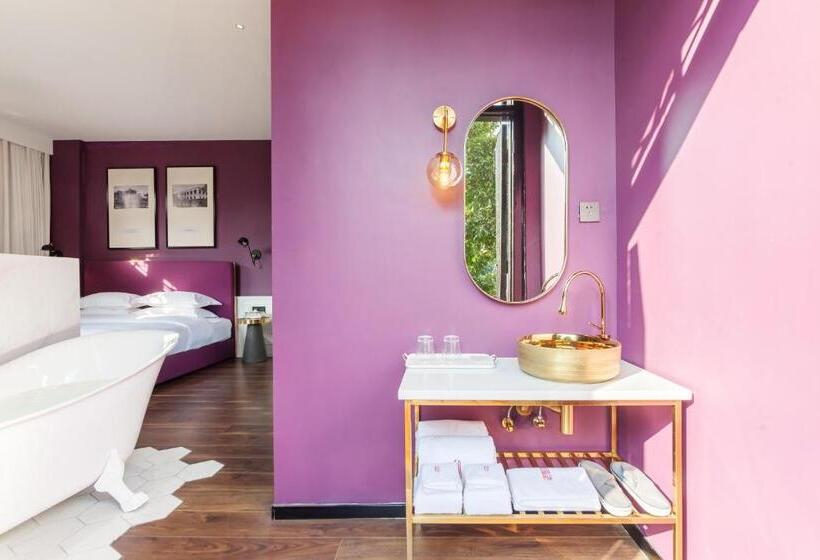 חדר משפחתי, 鼓浪屿和院黛峯人文民宿