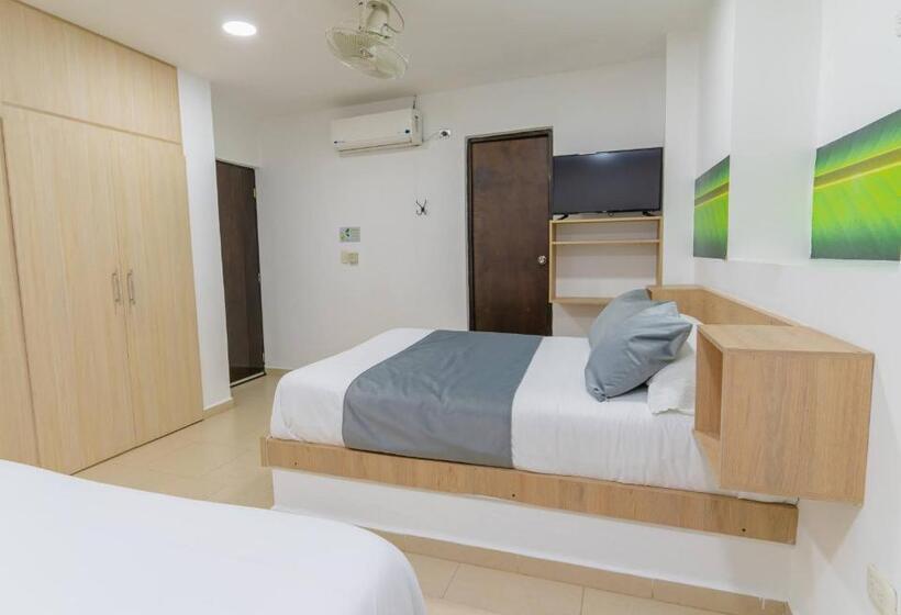 اتاق استاندارد با 2 تخت دوبل, Plataneras Plaza