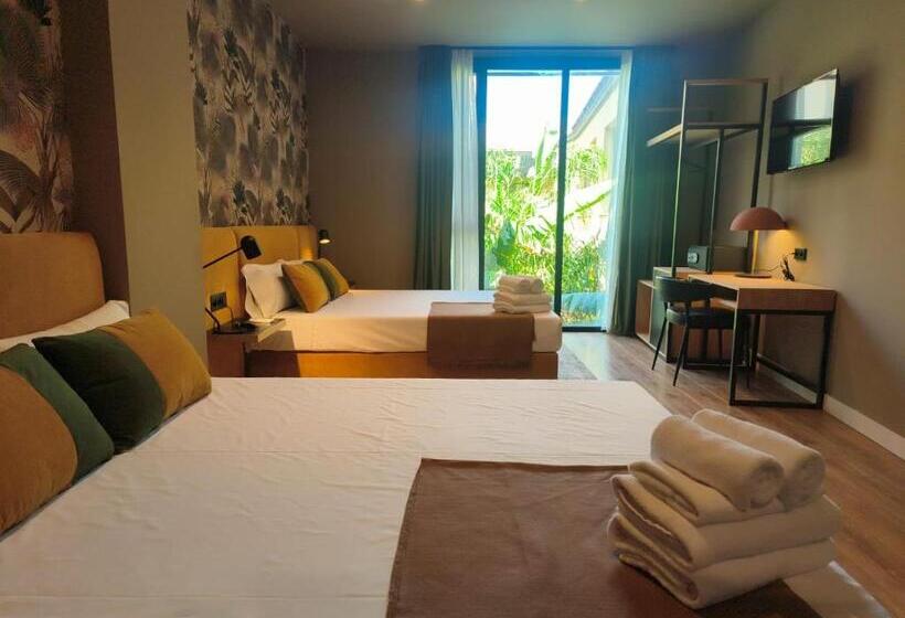اتاق راحتی سه تخته, Saman Hotel Boutique