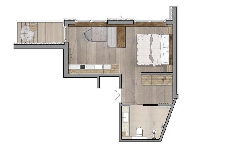 Номер Deluxe, Private Homes Alpin Spa Apartments