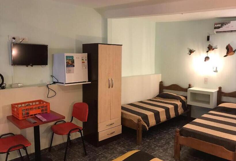 Четырехместный Номер Стандарт, Apart Eva Luna Departamentos Y Habitaciones Con Baño Privado
