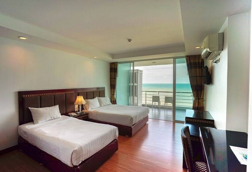수피리어 룸 바다 전망, Jomtien Hisotel
