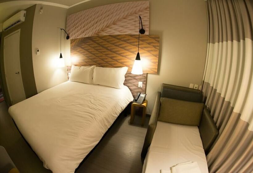 침실 1개 아파트, Ibis Jacarei