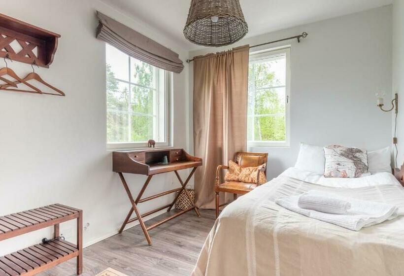 스탠다드 싱글 룸 공동욕실, Villa Jokivarsi Bed & Breakfast
