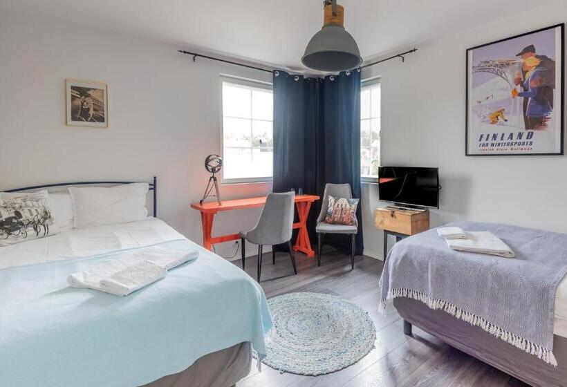 스탠다드 룸 공동 욕실, Villa Jokivarsi Bed & Breakfast