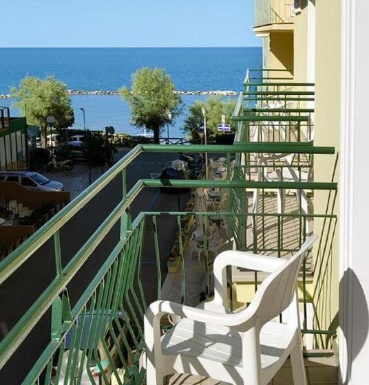 Standardzimmer mit seitlichem Meerblick, Athena B&b