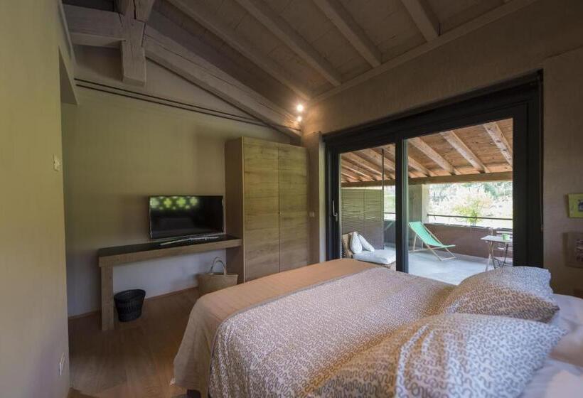 Номер Стандарт с Террасой, Agriturismo Locanda Del Pesco
