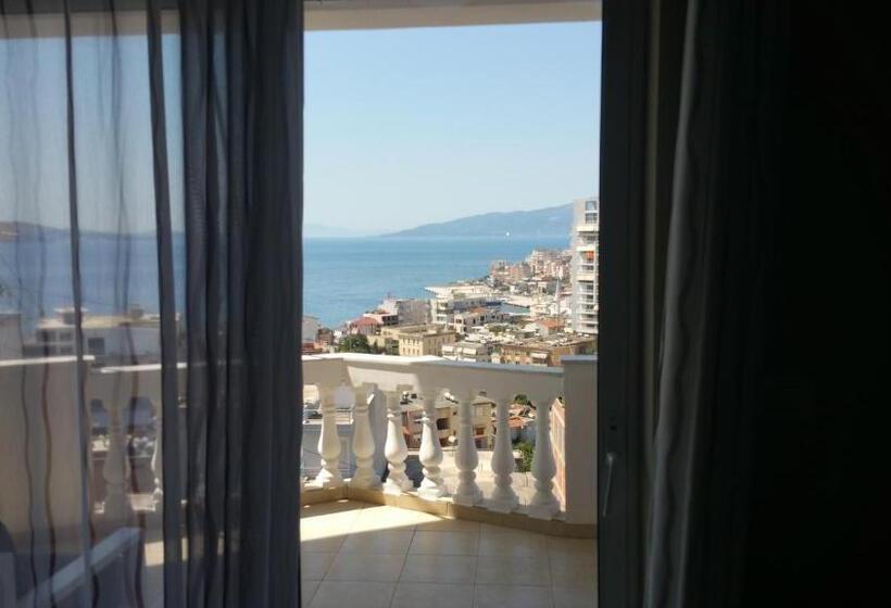 اتاق استاندارد با چشم‌انداز دریا, Ideal Aparthotel Saranda